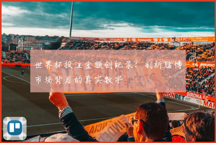 世界杯投注金额创纪录?剖析赌博市场背后的真实数字