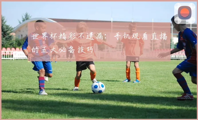 世界杯精彩不遗漏：手机观看直播的五大必备技巧